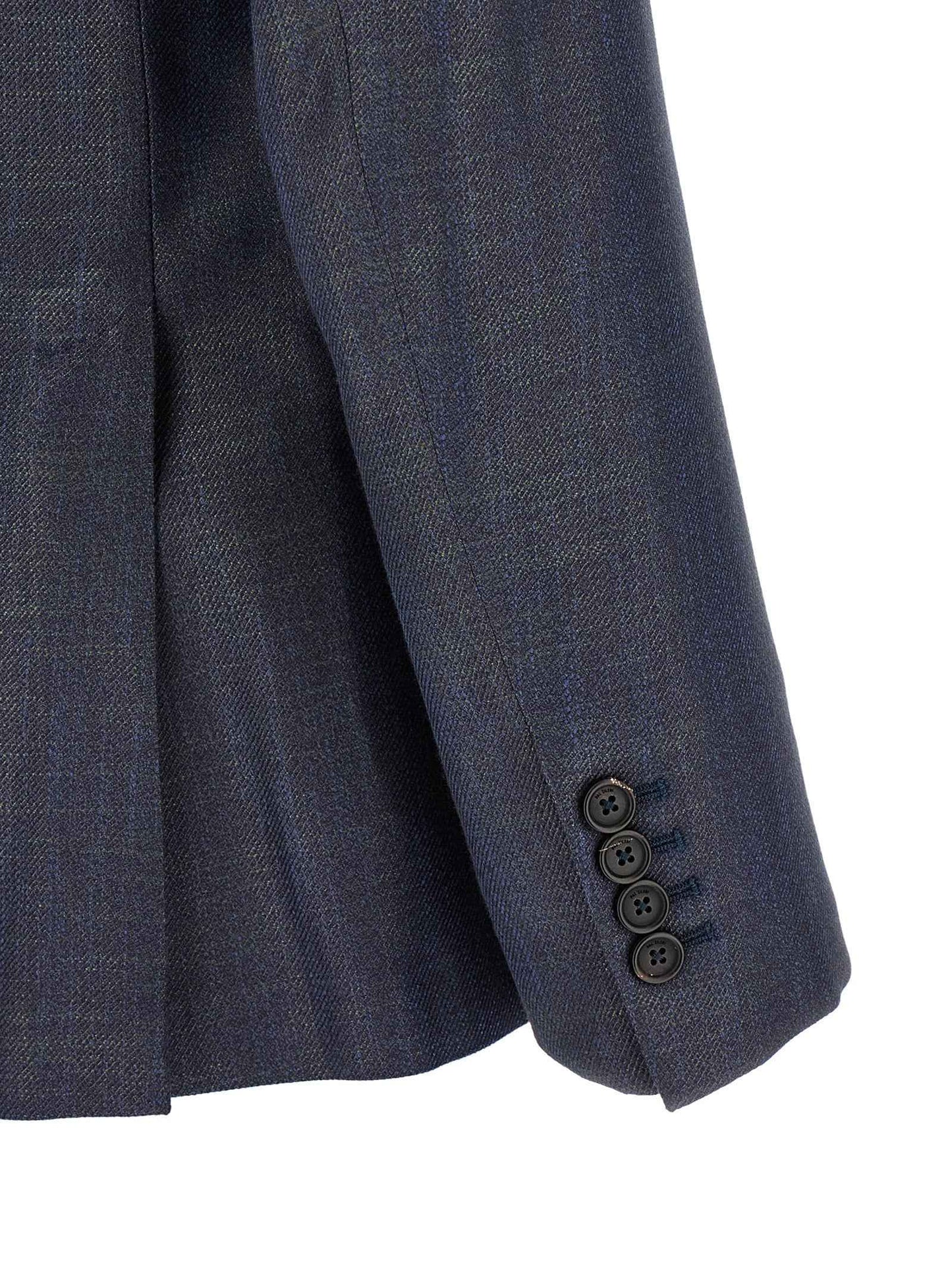 Blue Viscose Blazer