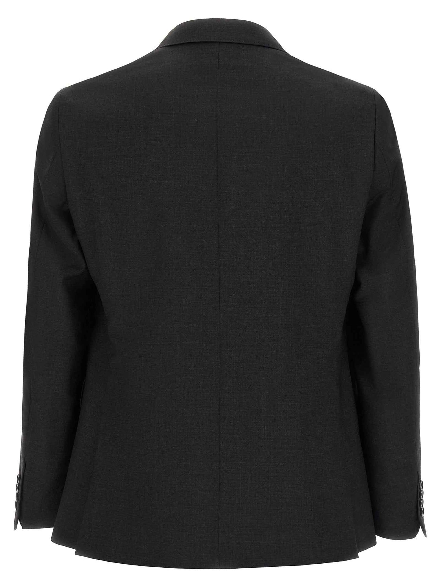 Gray Wool Two-Piece Suit