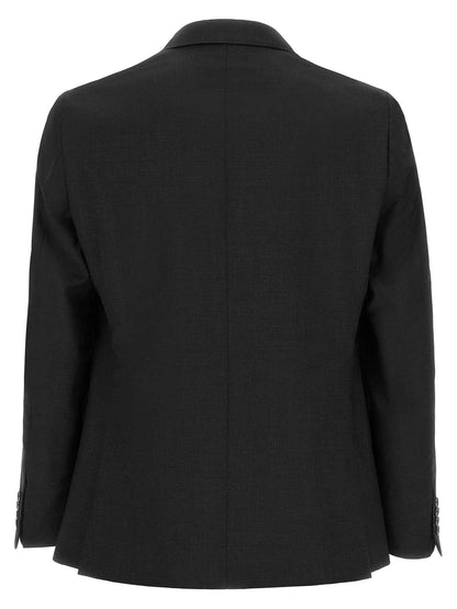 Gray Wool Two-Piece Suit