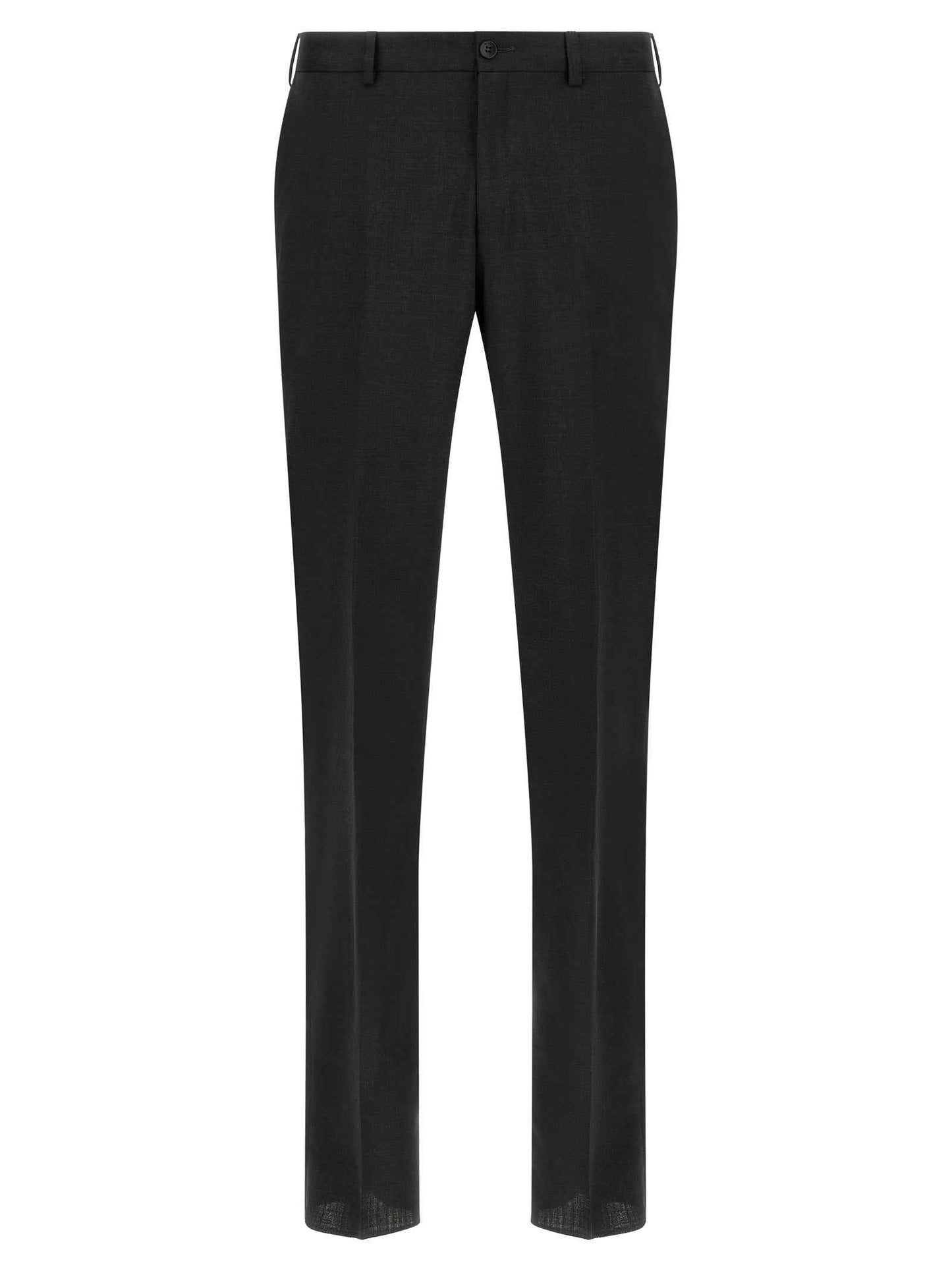 Gray Wool Two-Piece Suit