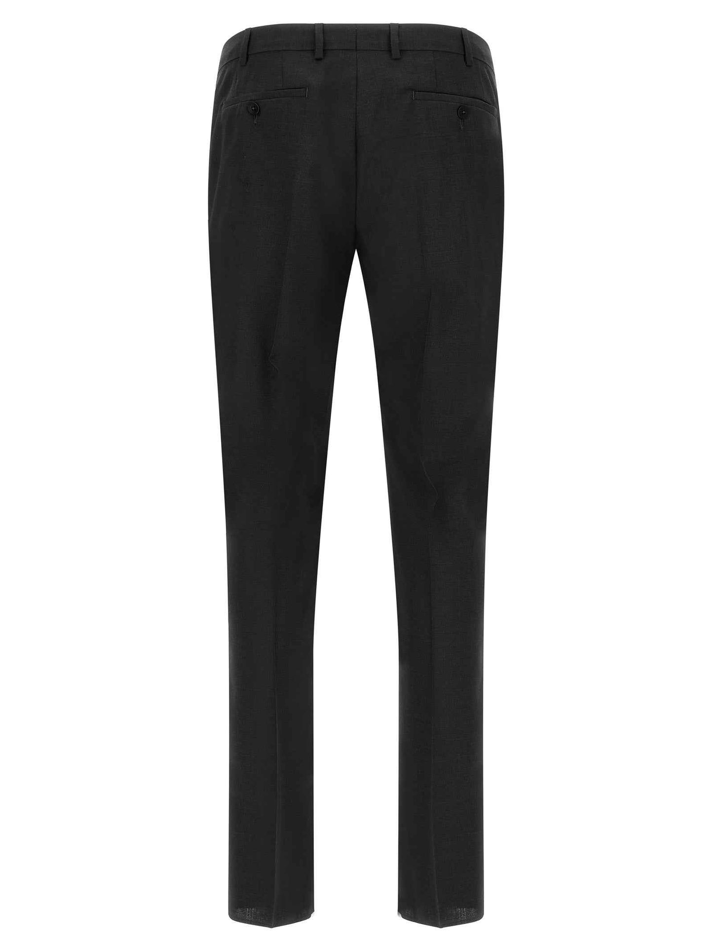 Gray Wool Two-Piece Suit