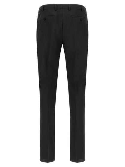 Gray Wool Two-Piece Suit