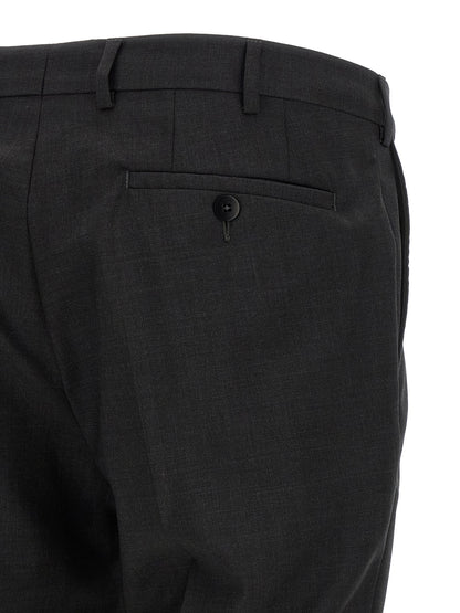 Gray Wool Two-Piece Suit