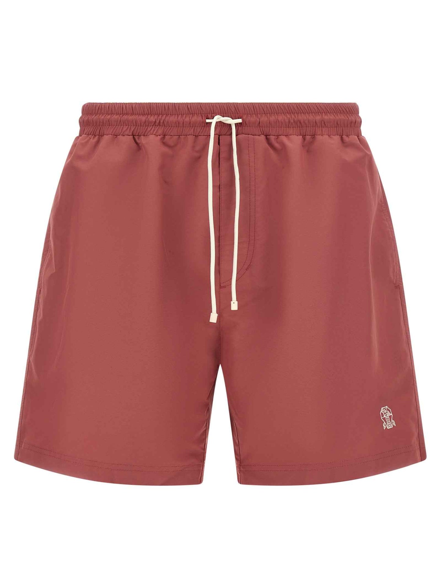 Multicolor Polyester Swim Shorts