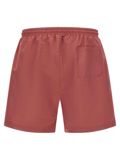Multicolor Polyester Swim Shorts