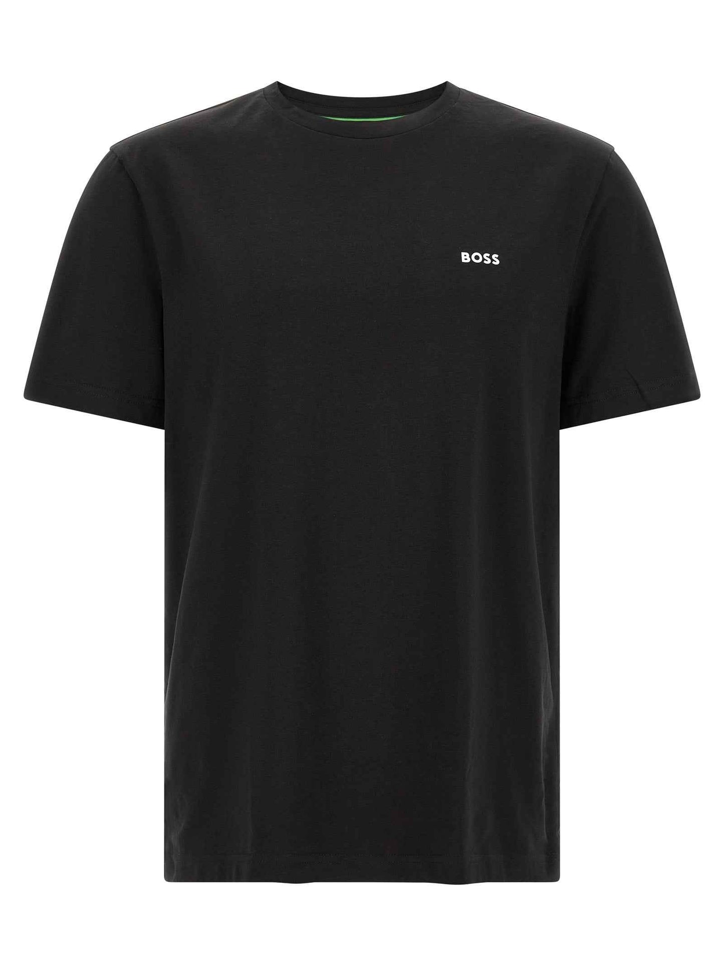 Black Cotton T-Shirt