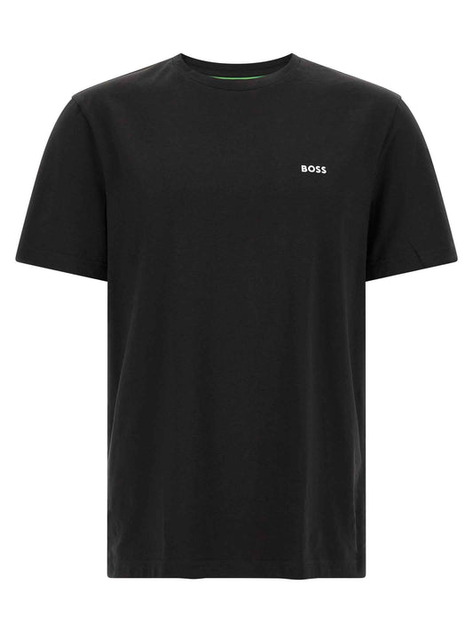 Black Cotton T-Shirt
