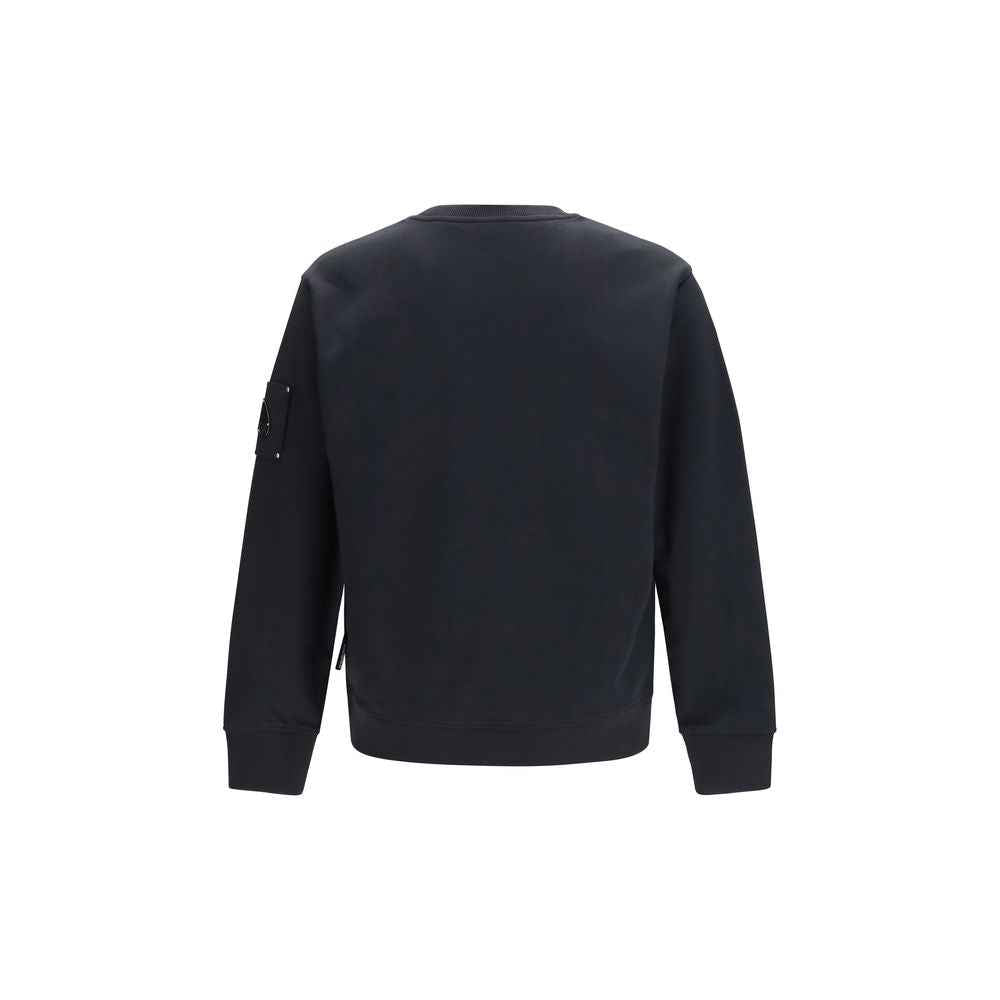 Black Cotton Sweatshirt