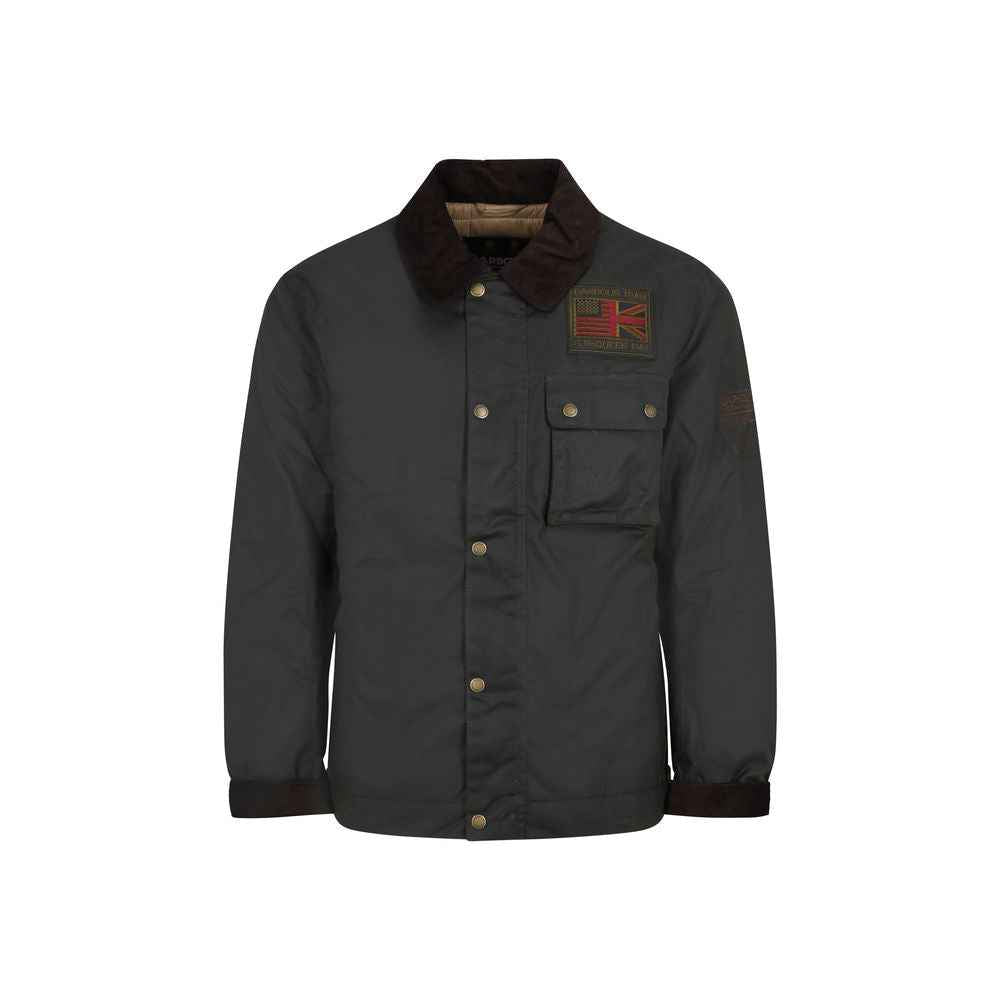 Bicolor Cotton Coat