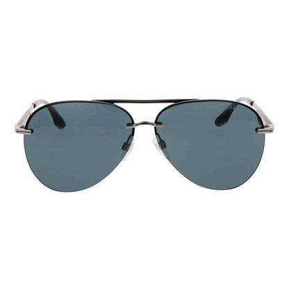 Gray Metal Sunglasses