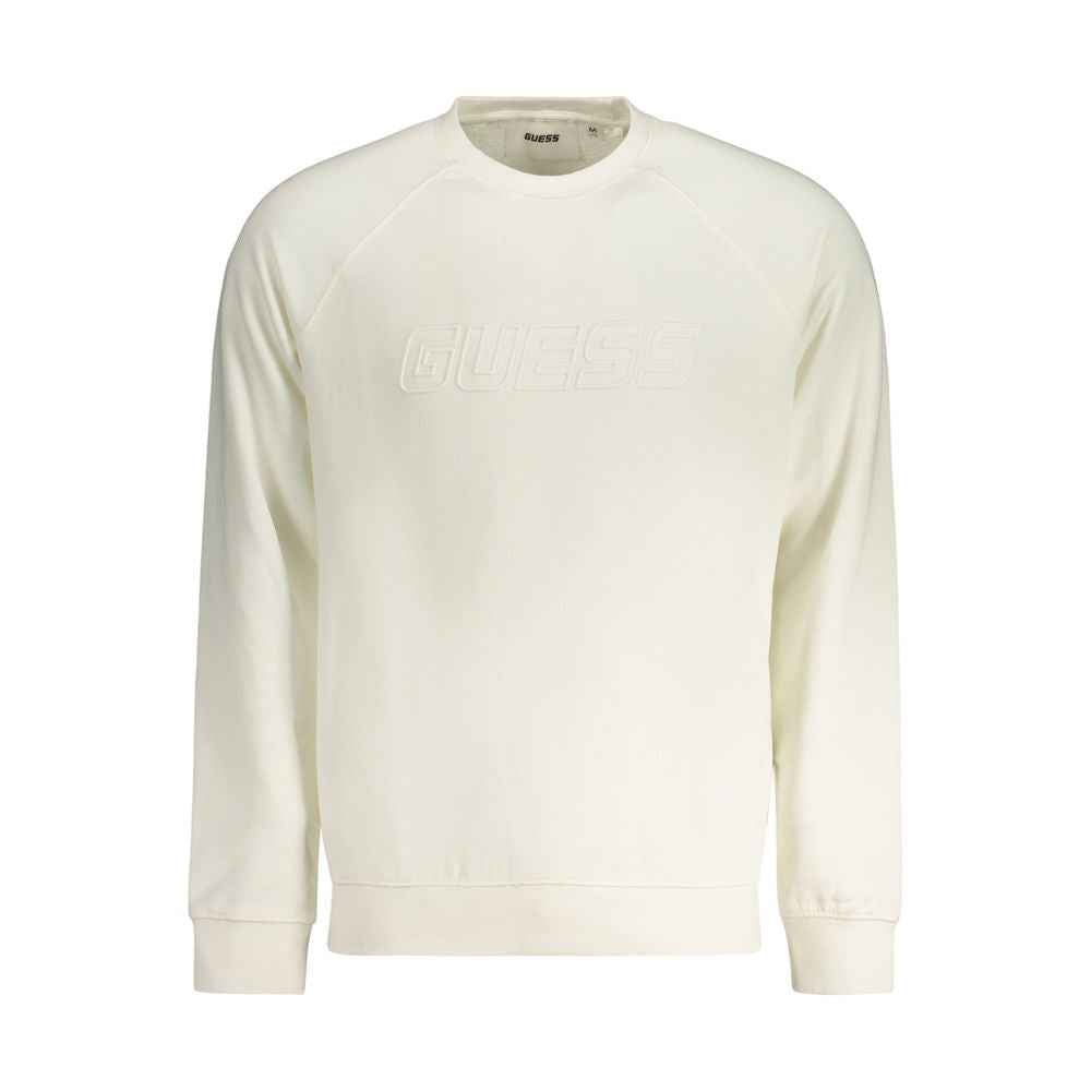 White Cotton Men's Sweatshirt