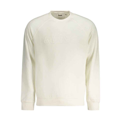 White Cotton Men's Sweatshirt