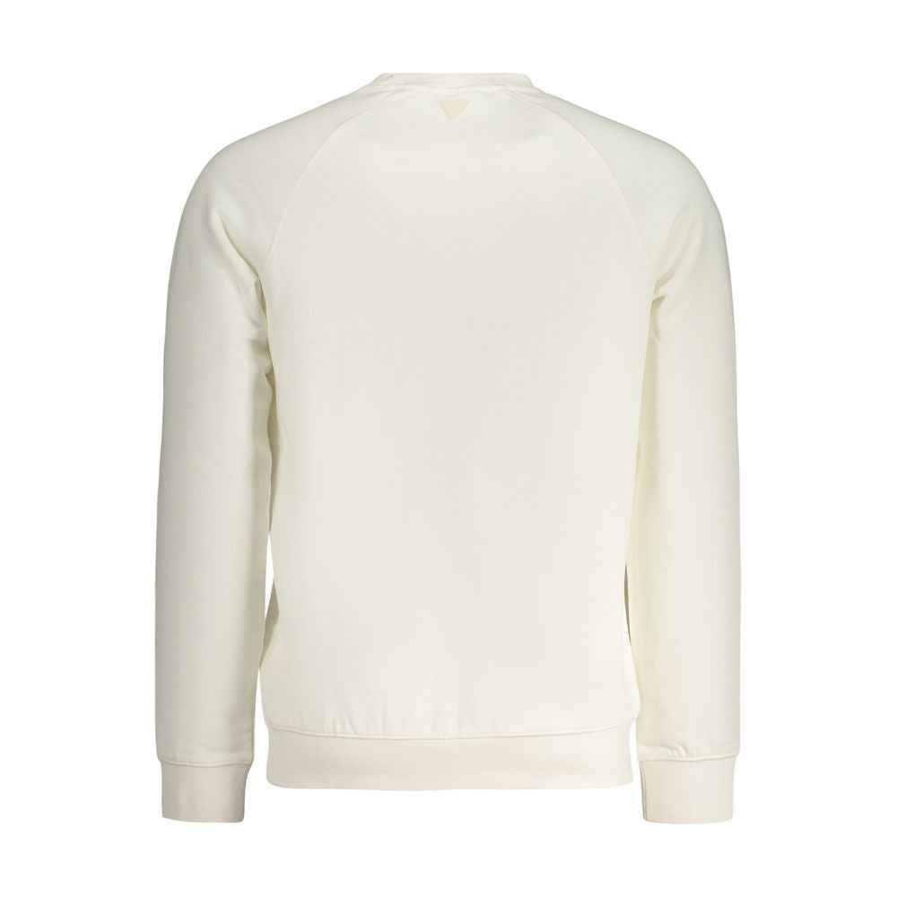 White Cotton Men's Sweatshirt