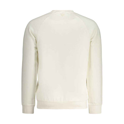 White Cotton Men's Sweatshirt
