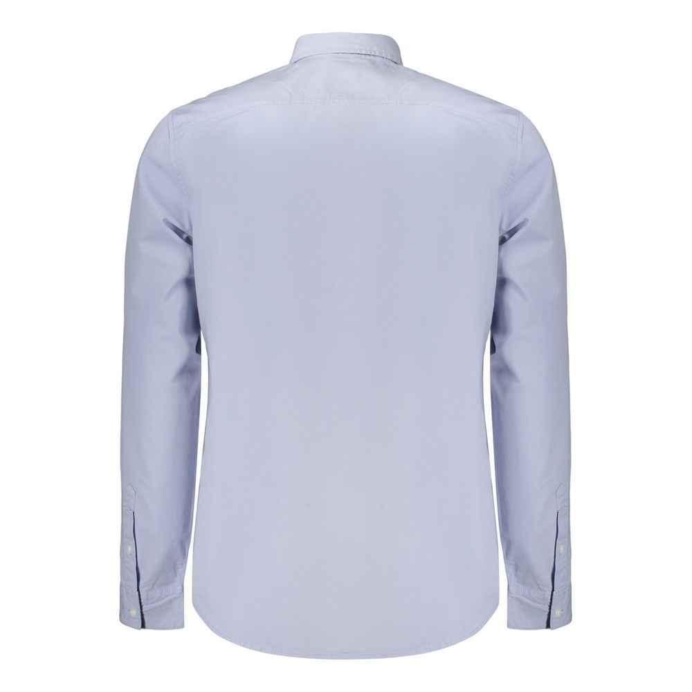 Azzurro Cotton Men Shirt