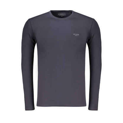 Blue Cotton Men's T-Shirt