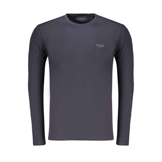 Blue Cotton Men's T-Shirt