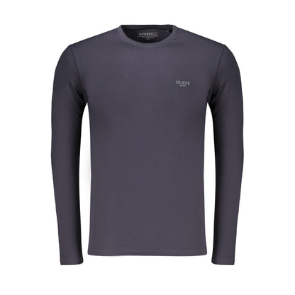 Blue Cotton Men's T-Shirt