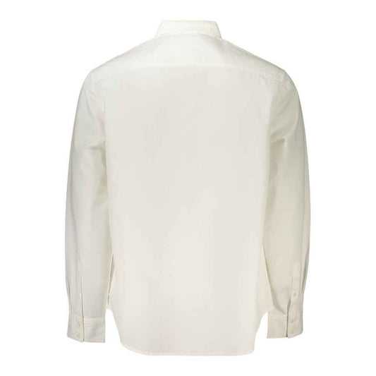 White Cotton Men's Shirt