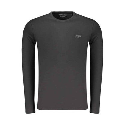 Black Cotton Men's T-Shirt