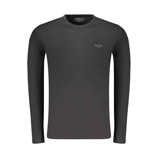 Black Cotton Men's T-Shirt