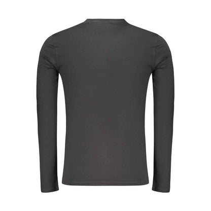 Black Cotton Men's T-Shirt