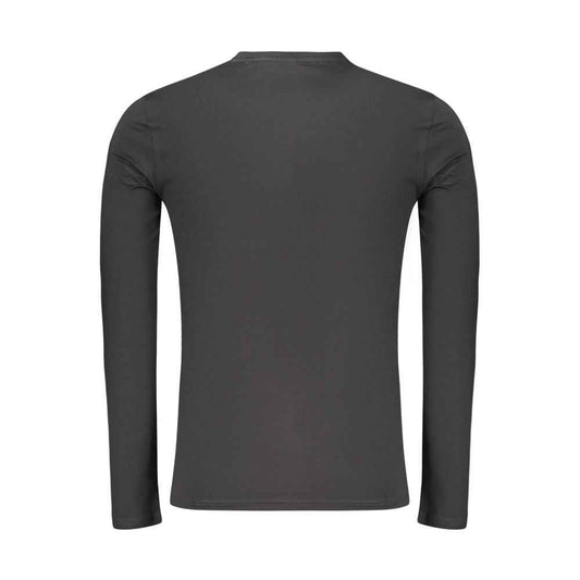 Black Cotton Men's T-Shirt