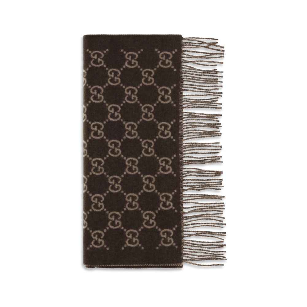 Brown Cashmere Scarf