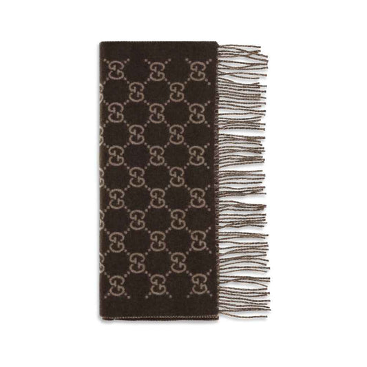 Brown Cashmere Scarf