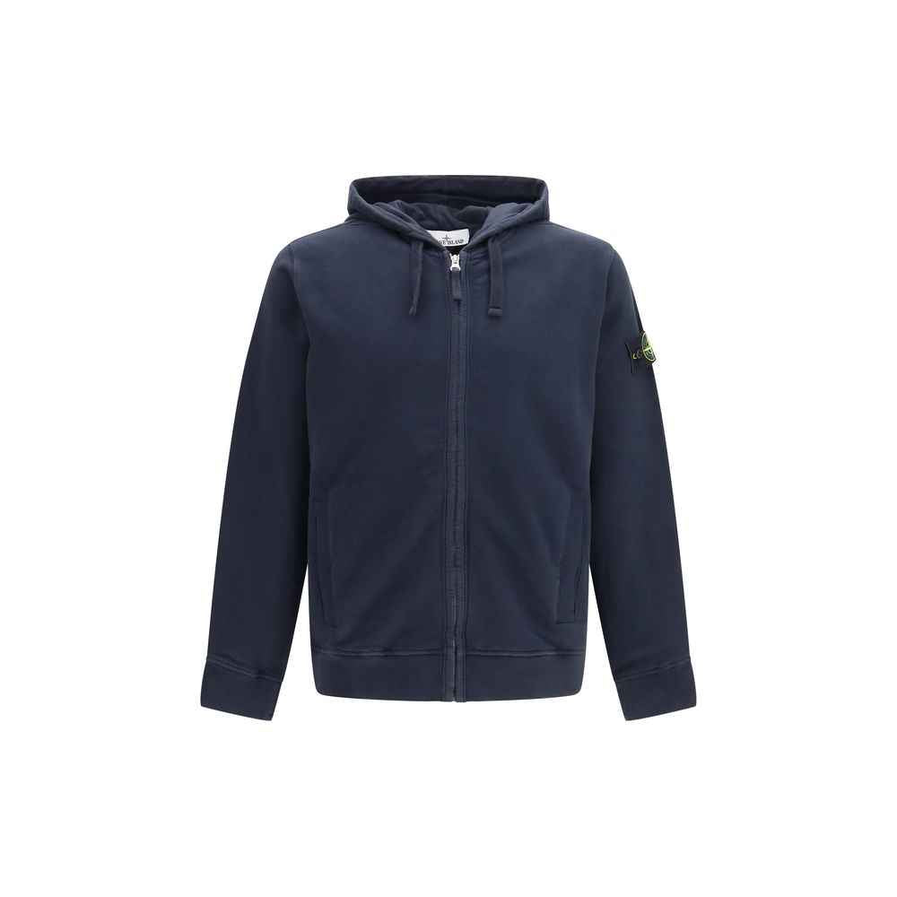 Blue Cotton Sweatshirt