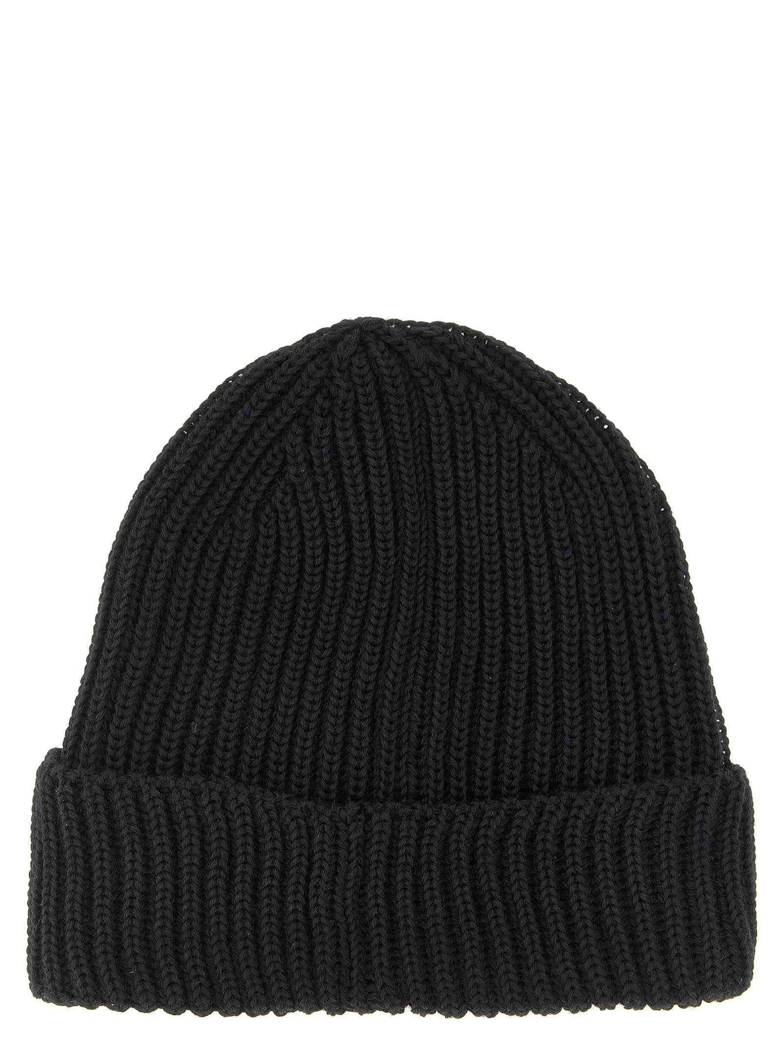 Black Wool Beanie