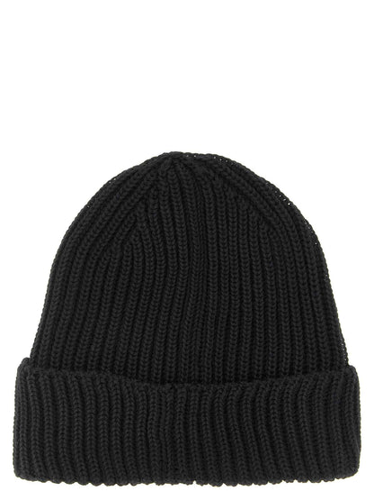 Black Wool Beanie