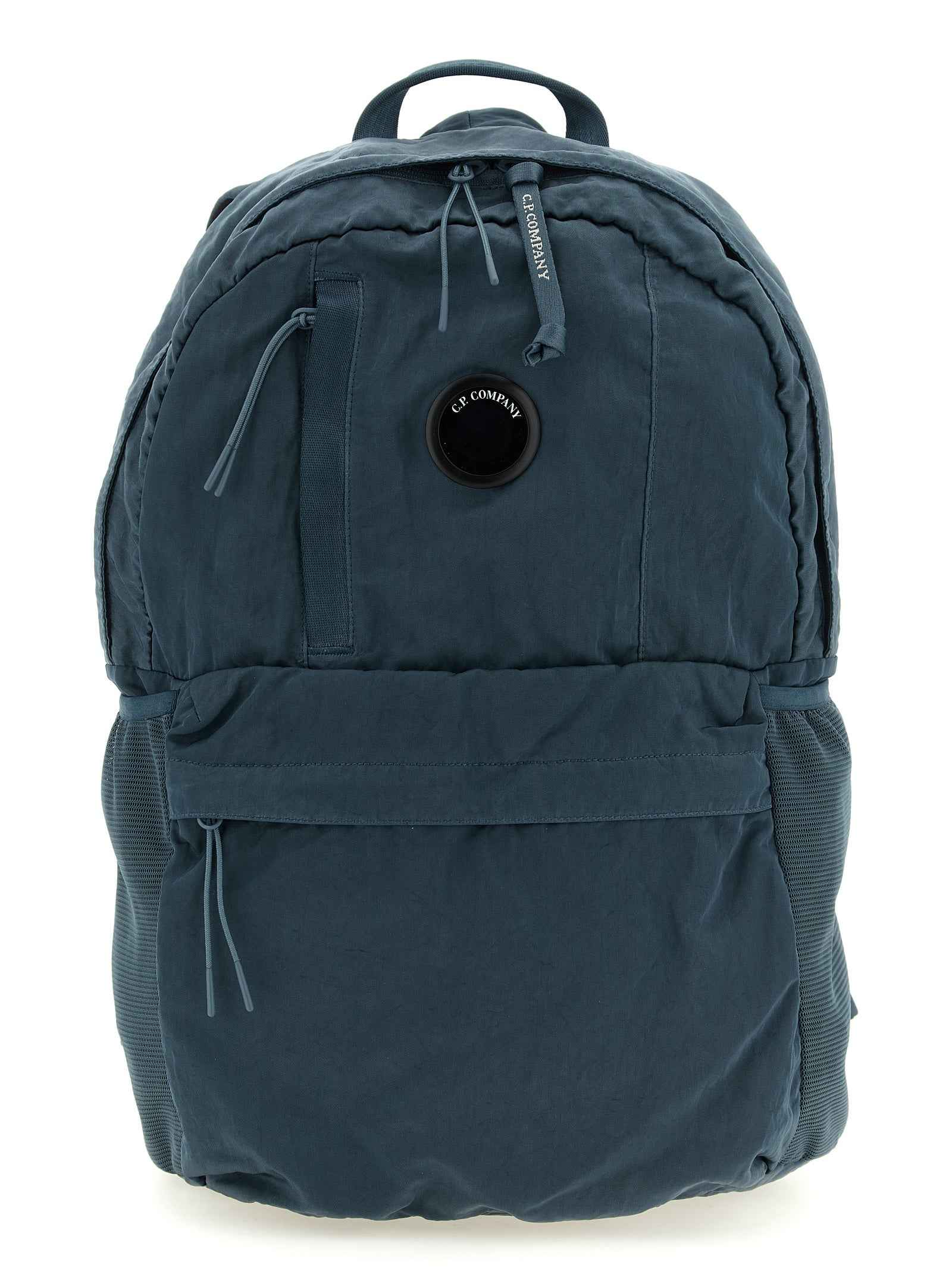 Blue Polyamide Backpack
