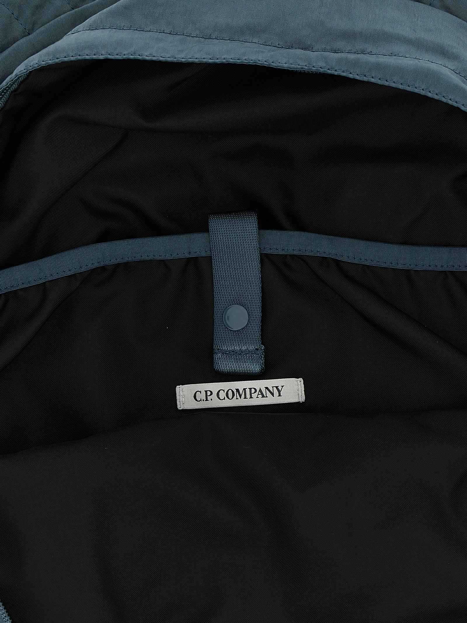Blue Polyamide Backpack