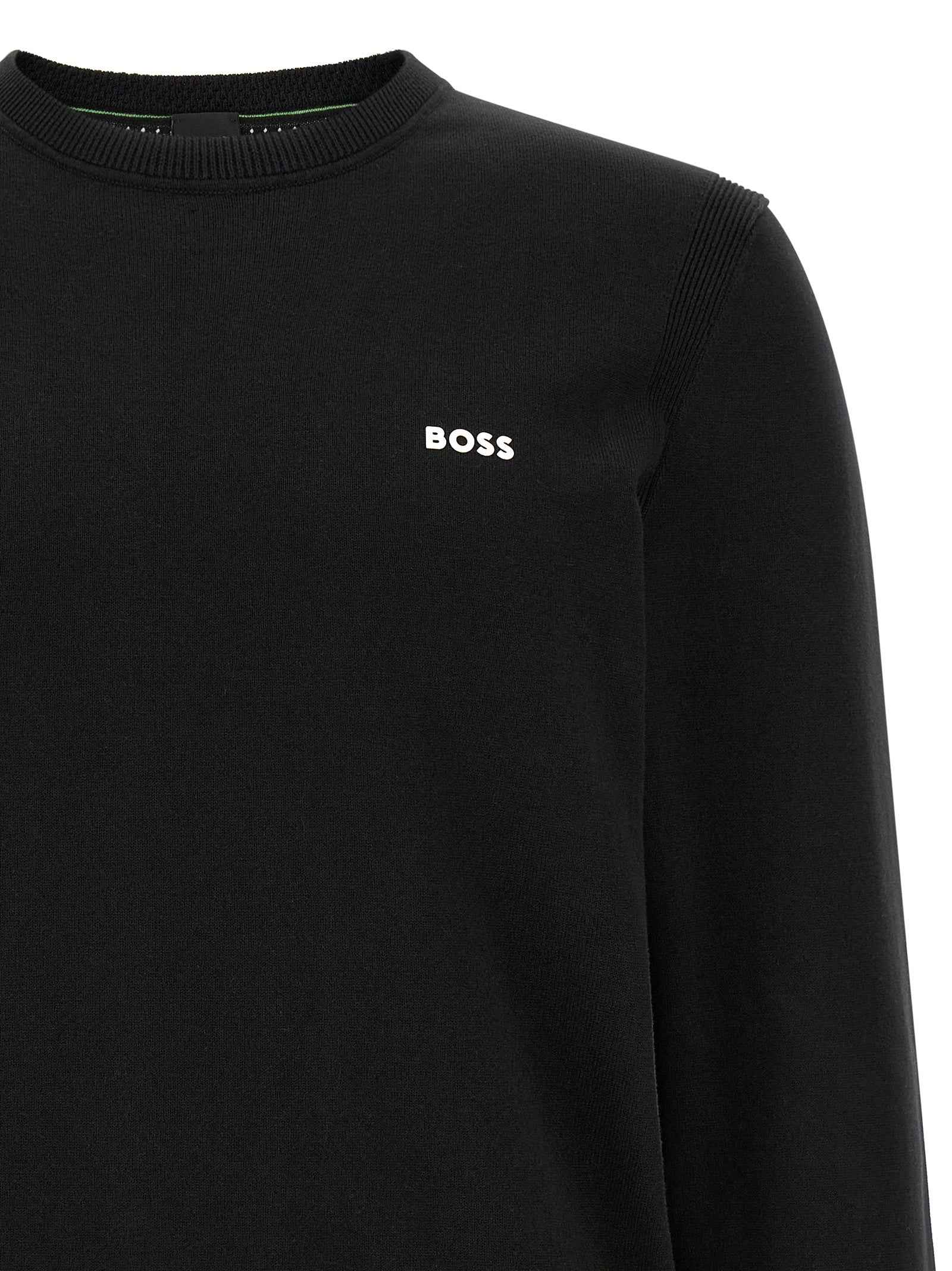 Black Cotton Cardigan