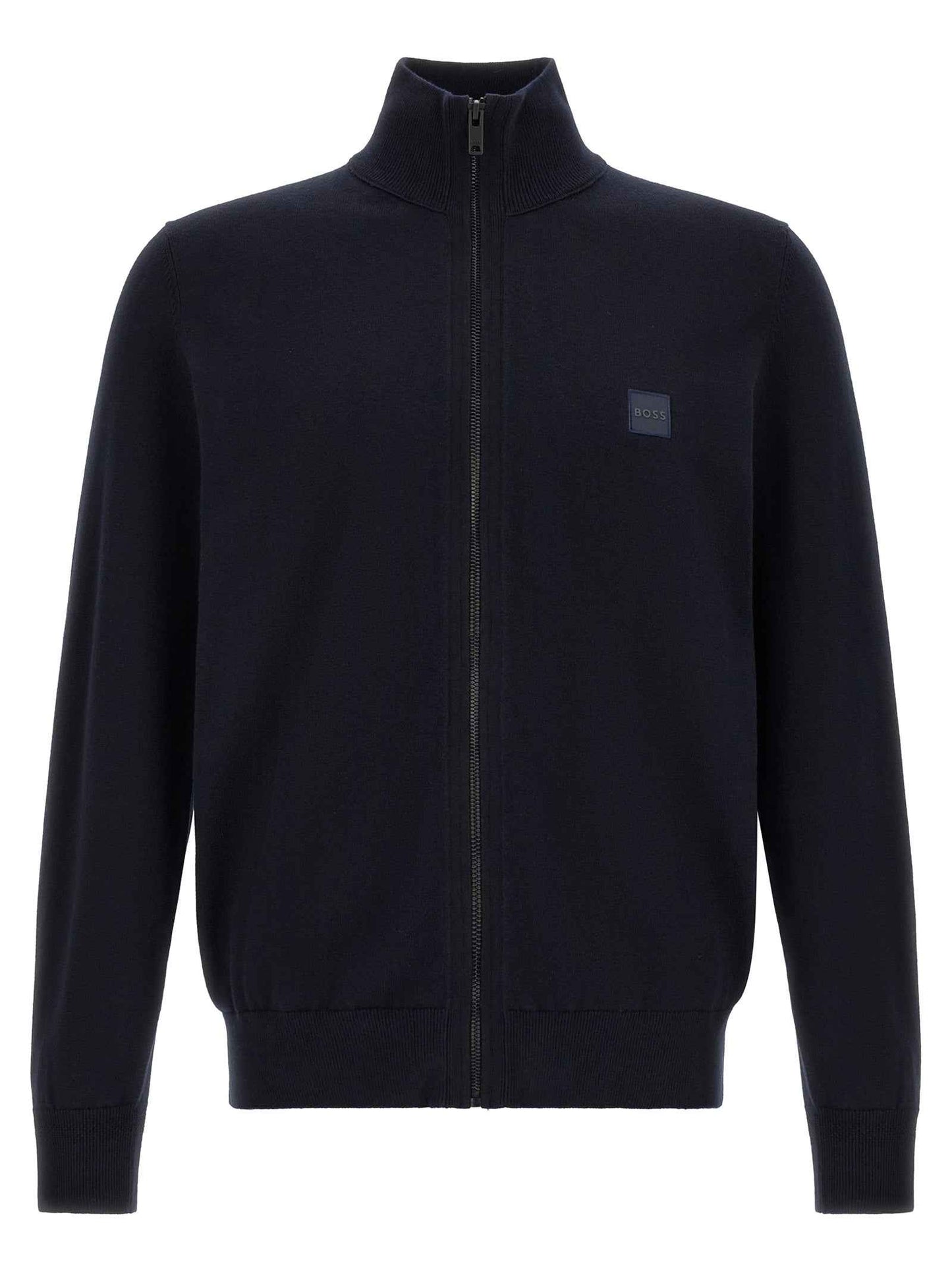 Blue Cotton Cardigan