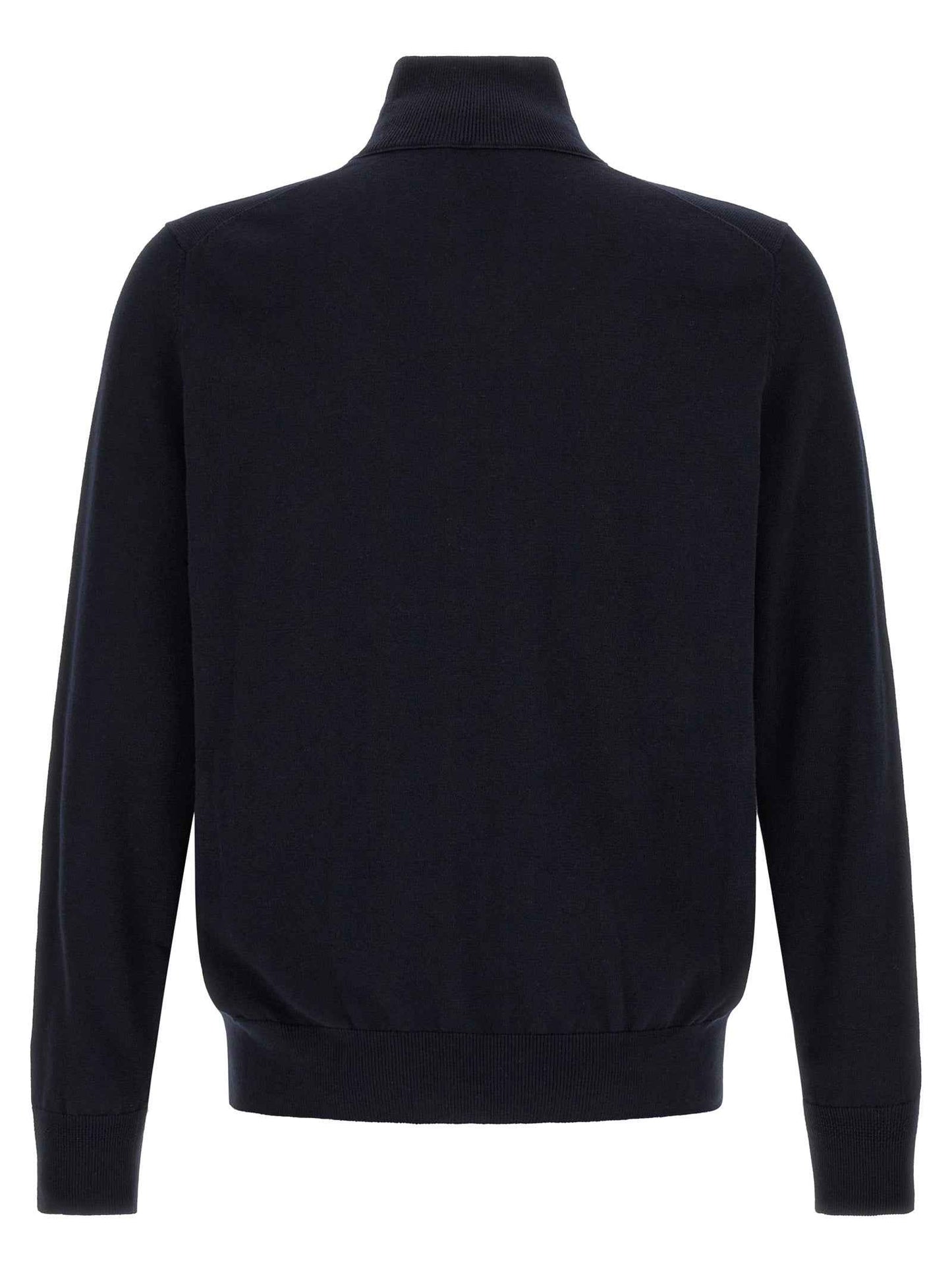 Blue Cotton Cardigan
