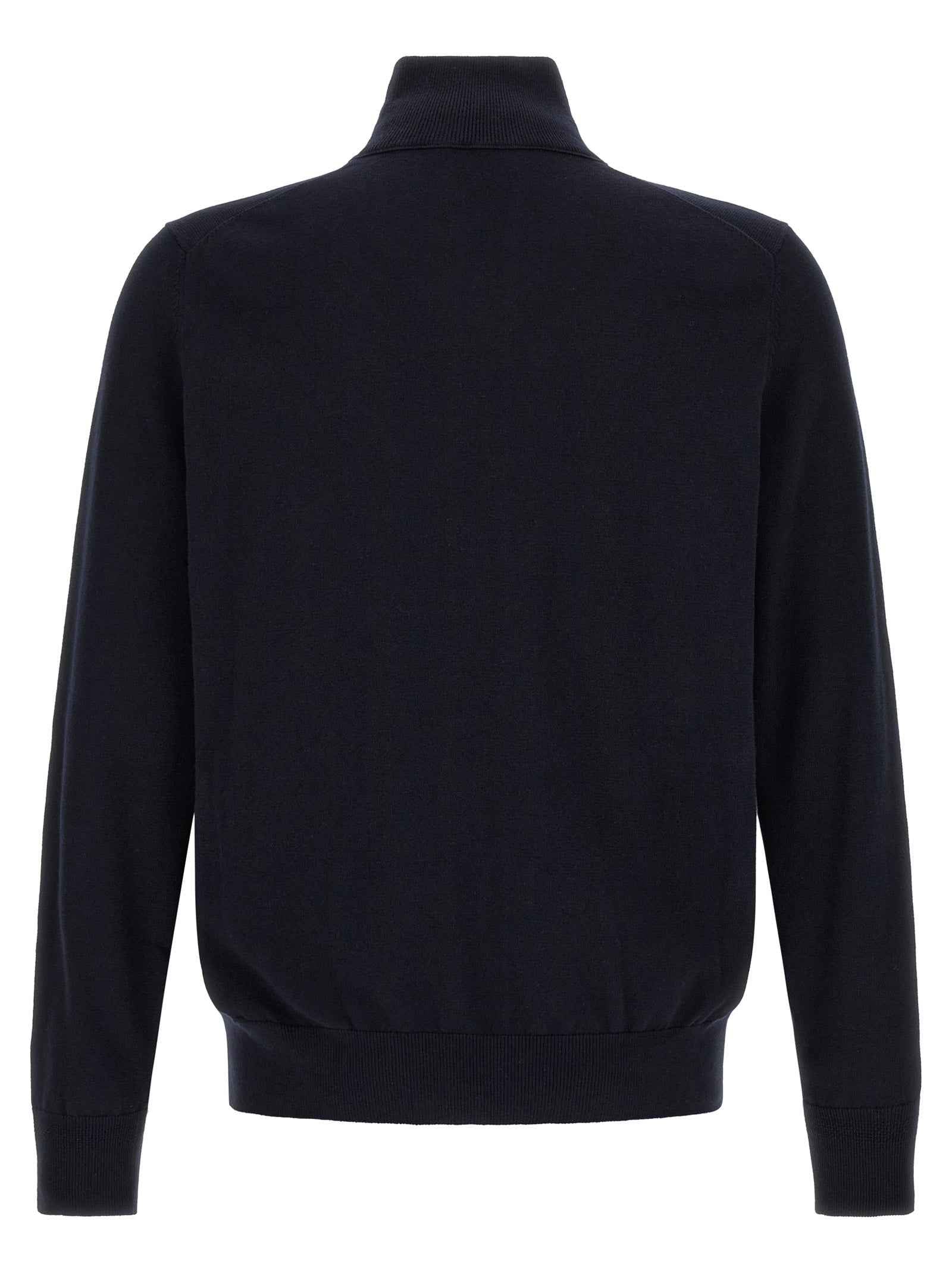 Blue Cotton Cardigan