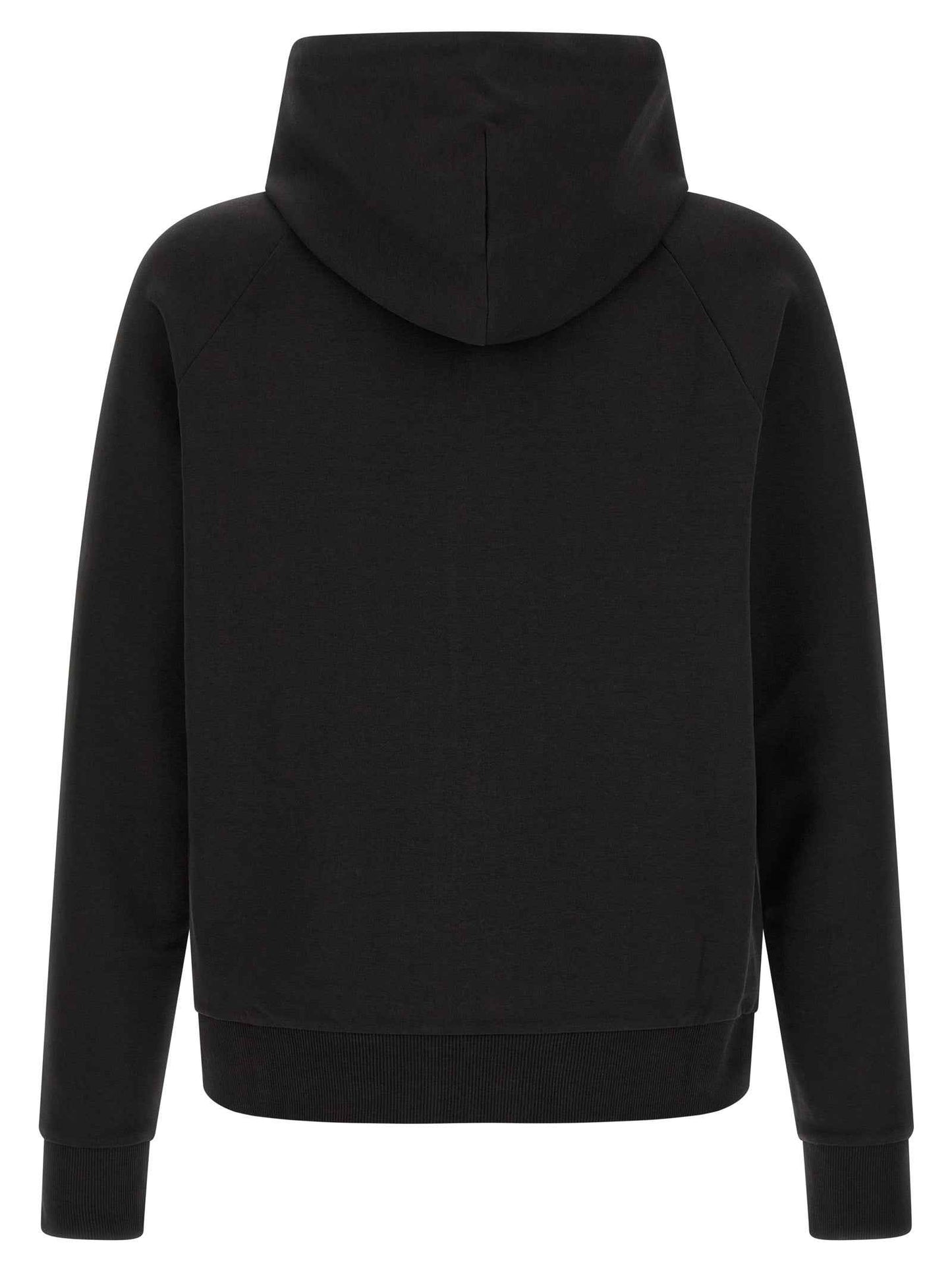 Black Cotton Sweatshirt