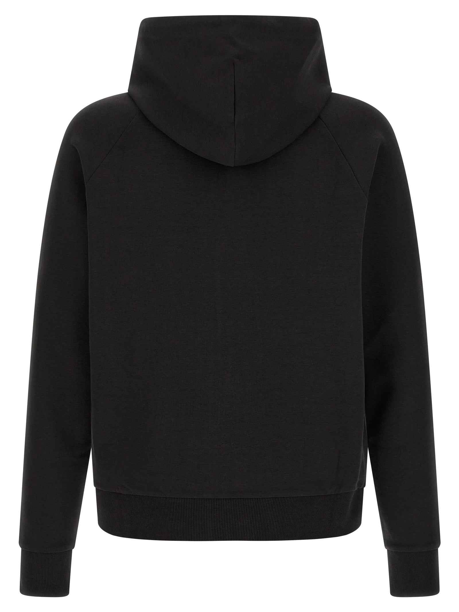 Black Cotton Sweatshirt