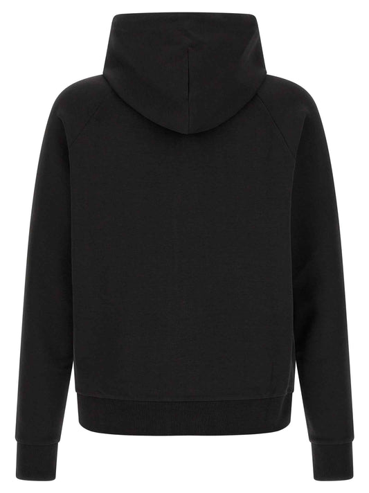 Black Cotton Sweatshirt