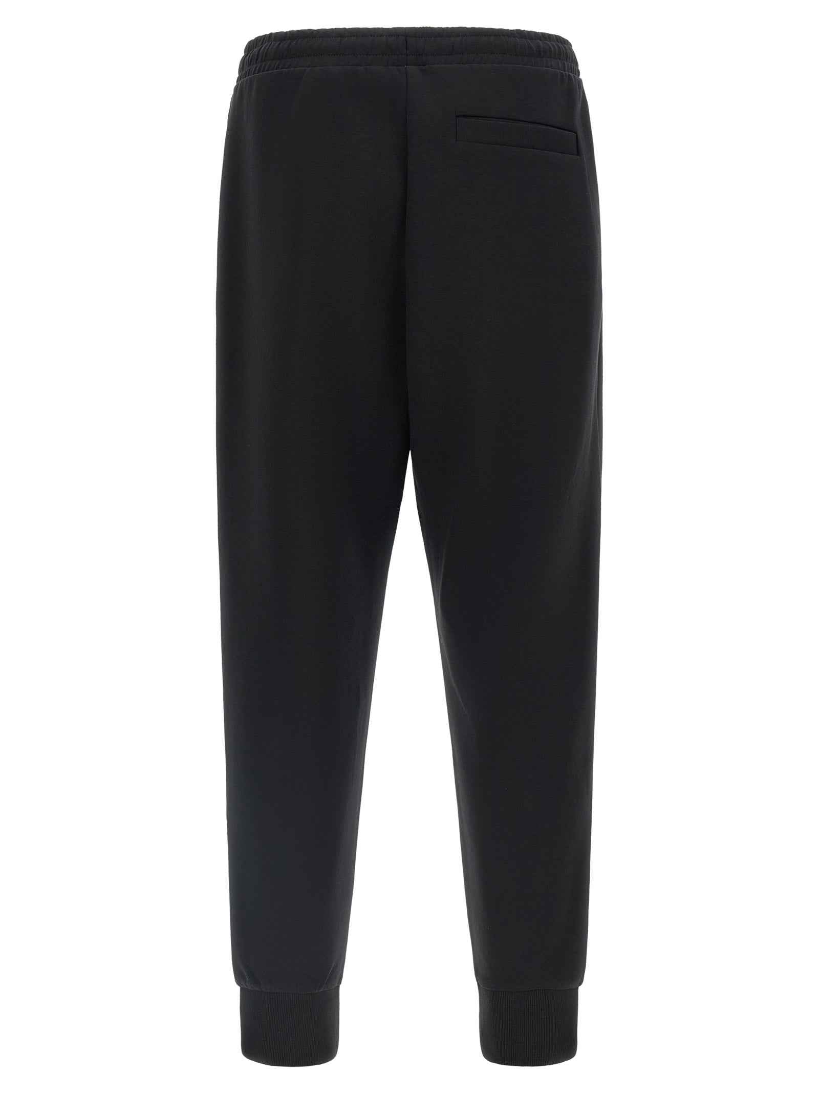Black Cotton Joggers (Workout Pants)