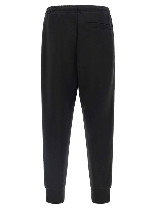 Black Cotton Joggers (Workout Pants)