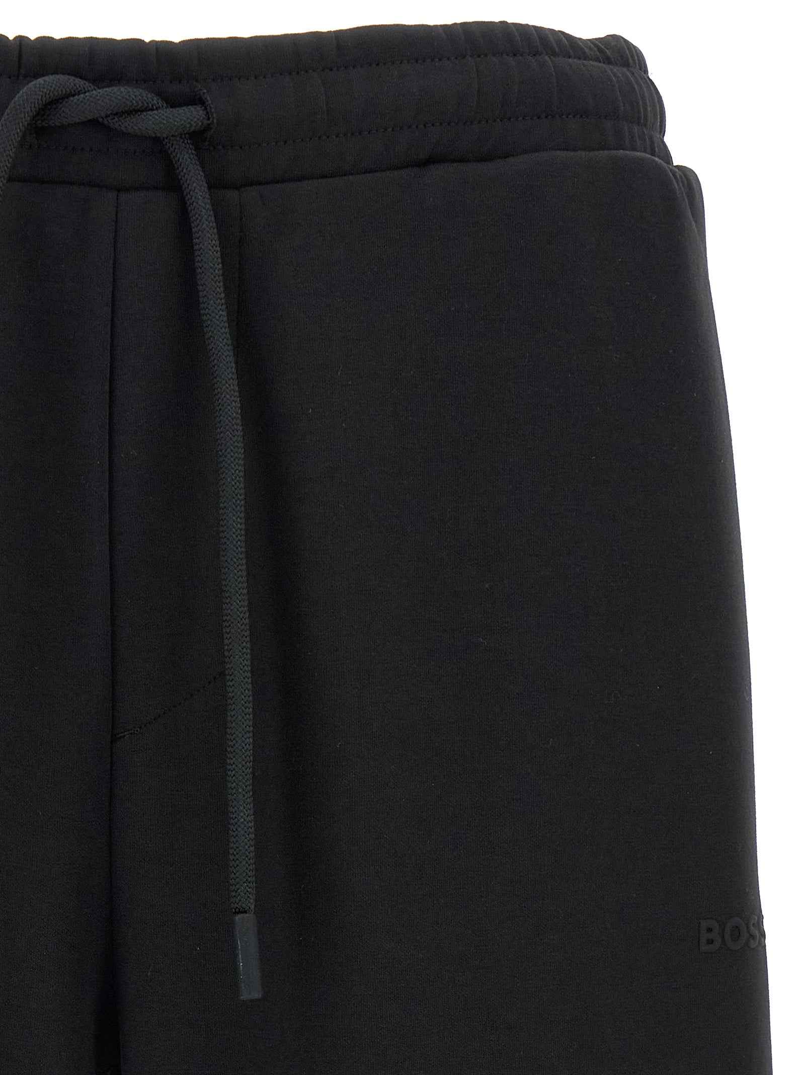Black Cotton Joggers (Workout Pants)