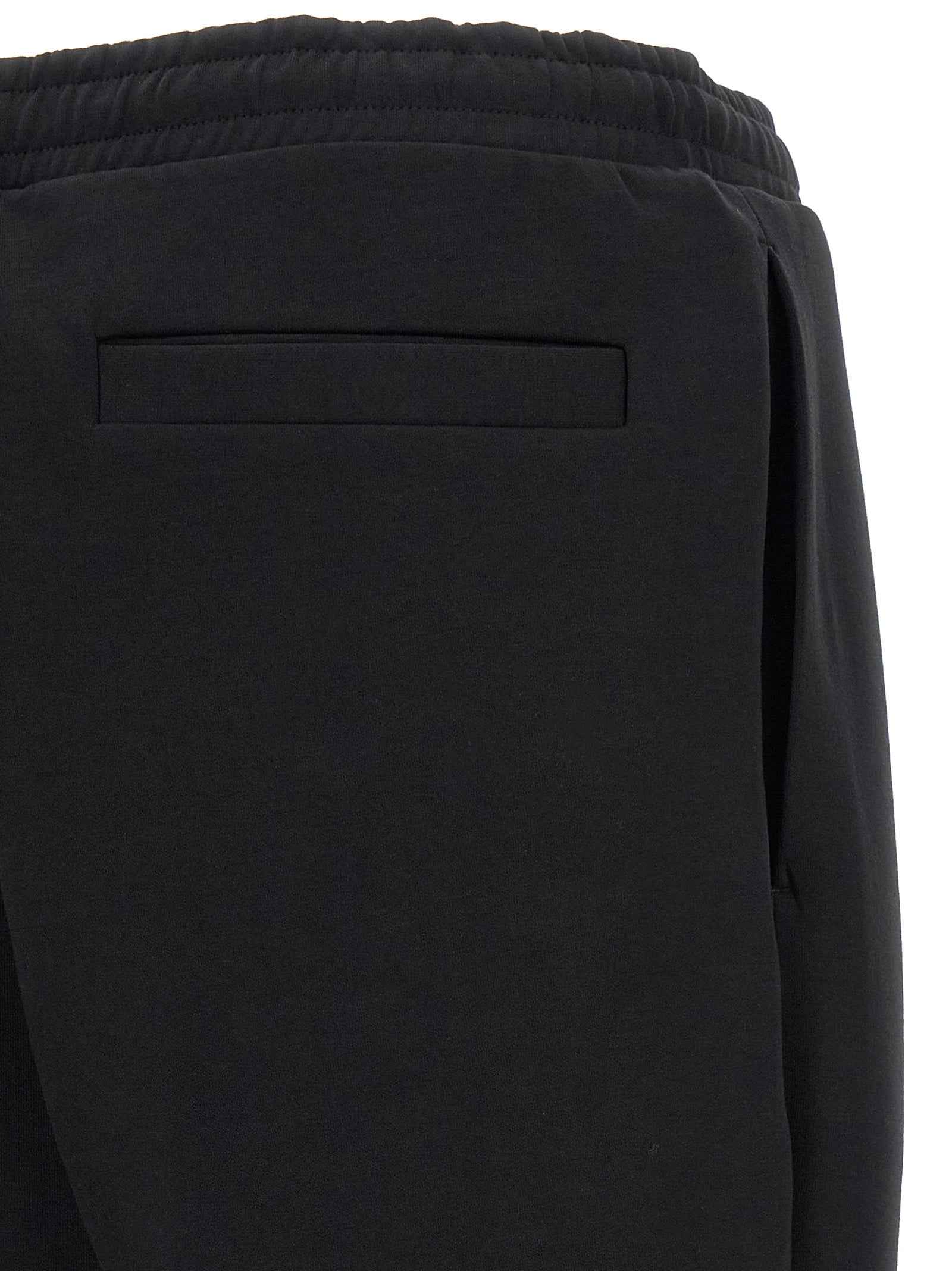 Black Cotton Joggers (Workout Pants)