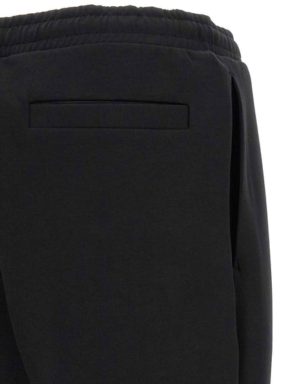 Black Cotton Joggers (Workout Pants)