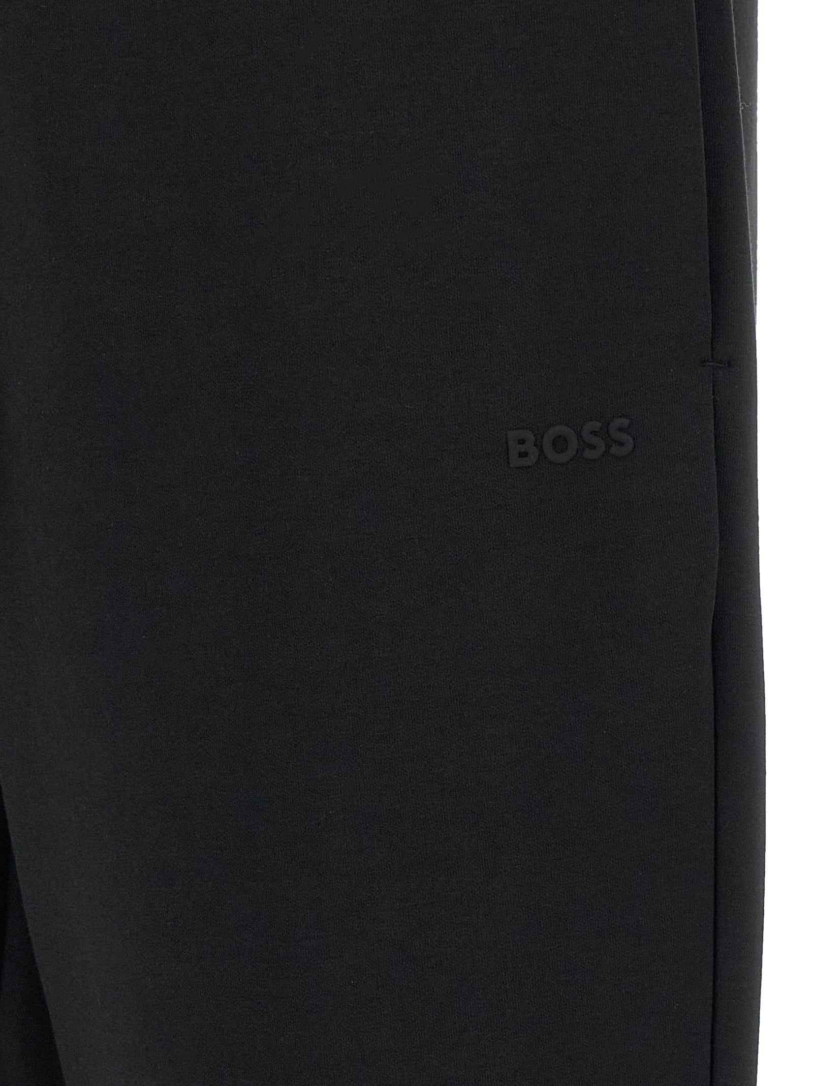 Black Cotton Joggers (Workout Pants)