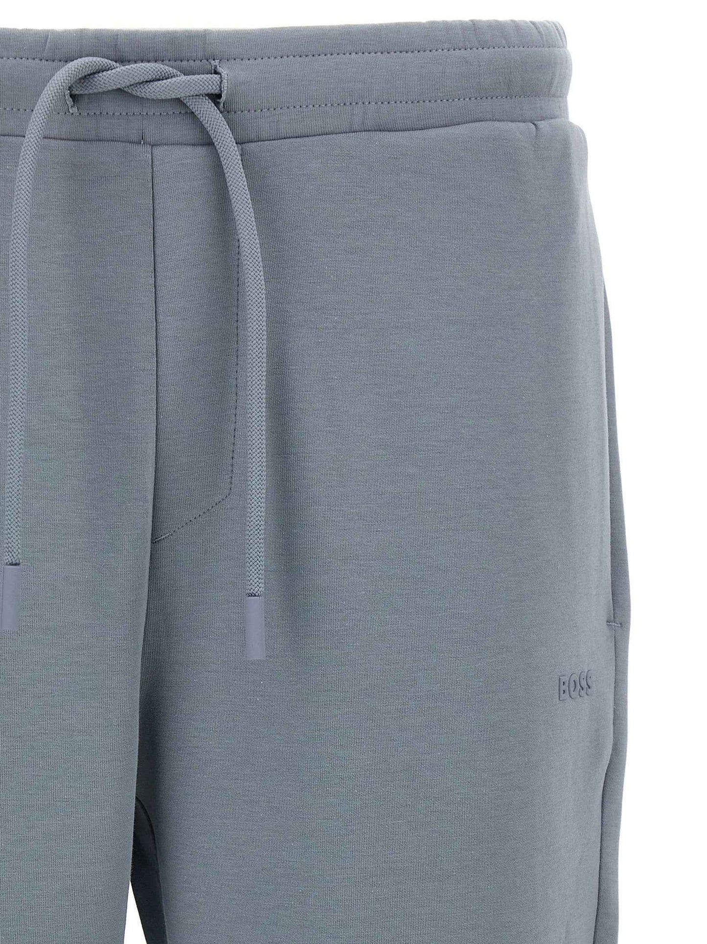 Gray Cotton Joggers (Workout Pants)