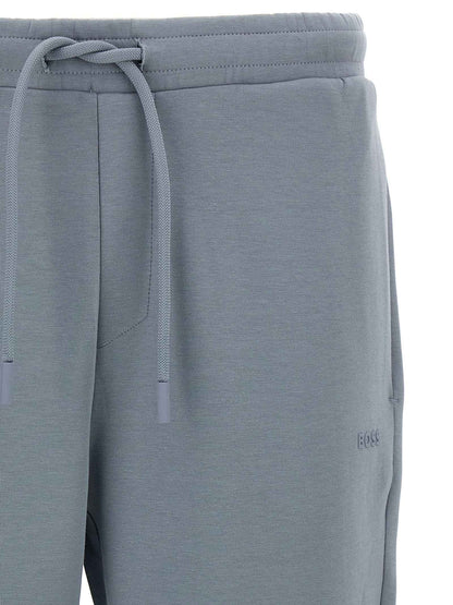 Gray Cotton Joggers (Workout Pants)