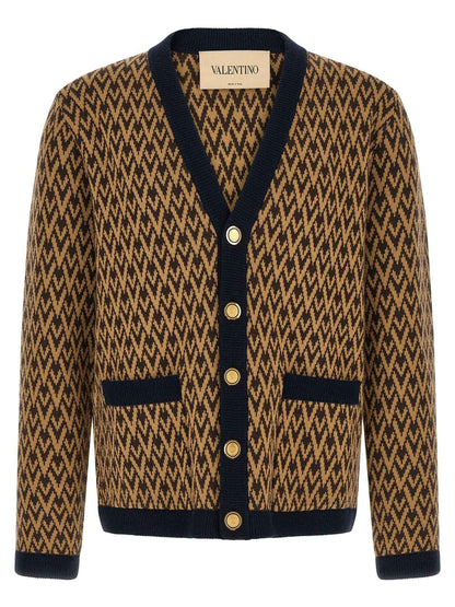 Multicolor Cashmere Cardigan
